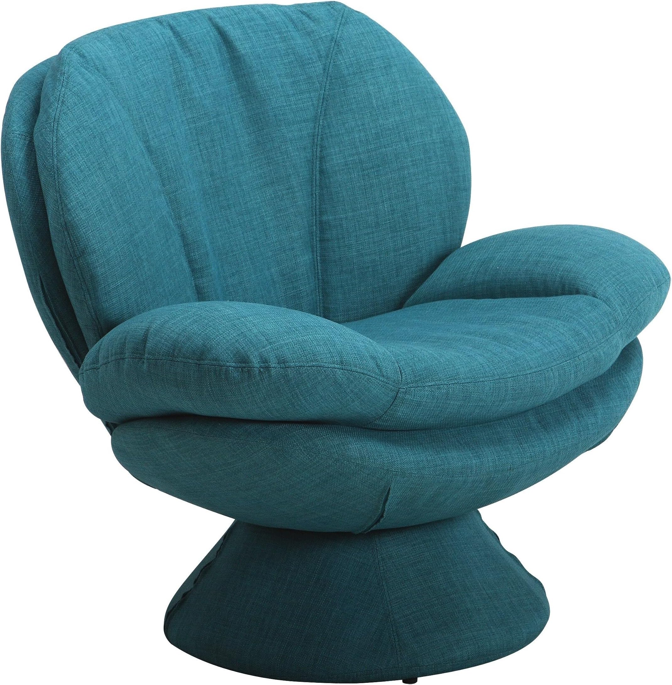 Mac Motion Relax-R Leisure Accent Chair, Round, Blue (PUB-150-UPH)