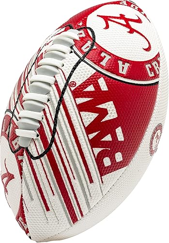 Miniatura 101 de Franklin Sports NCAA - Mini balón de fútbol juvenil - 8.5 pulgadas SPACELACE textura de fácil agarre, perfecto para niños