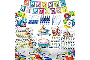 Lively Word Party Birthday Decorations and Supplies for Unforgettable Kids Parties