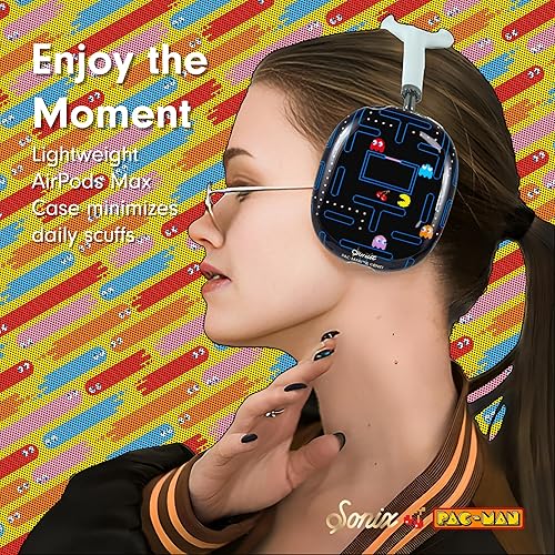 Miniatura 7 de Sonix Funda Protectora para Auriculares AirPods Max - Elegantes Cubiertas de Orejas de Carcasa Dura de TPU | PAC-Man Pac-man,Care Bears x Plaza