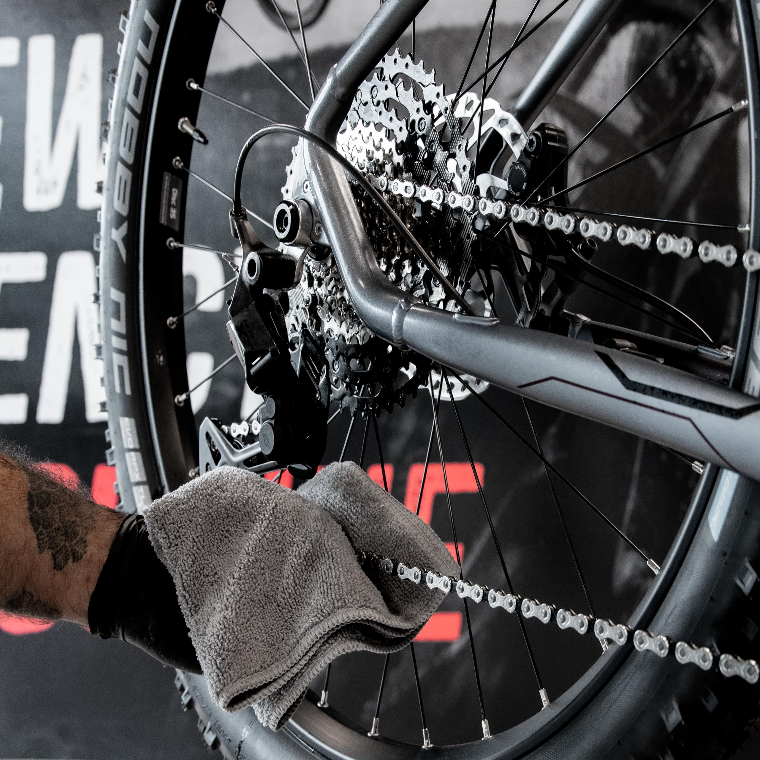Chiffon Microfibre ERRECOM 1000 Miglia - Nettoyage Et Polissage Vélo