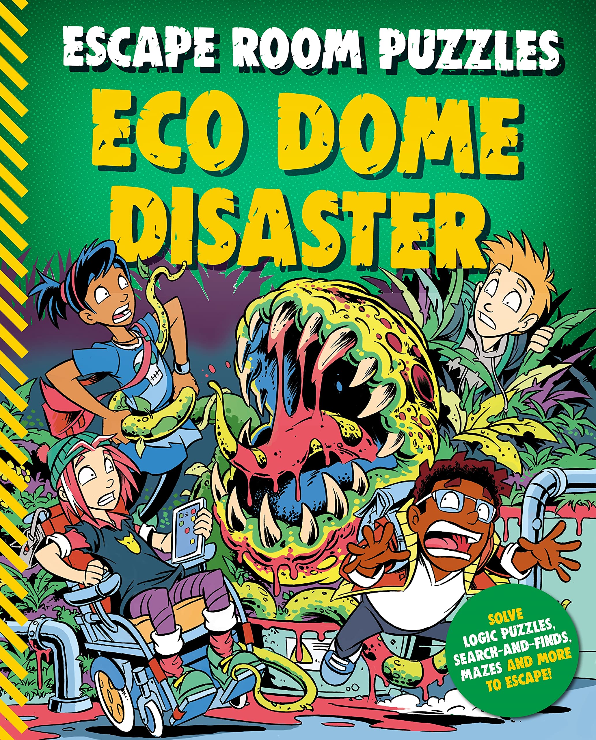 Escape Room Puzzles: Eco Dome Disaster Paperback – August 2, 2022