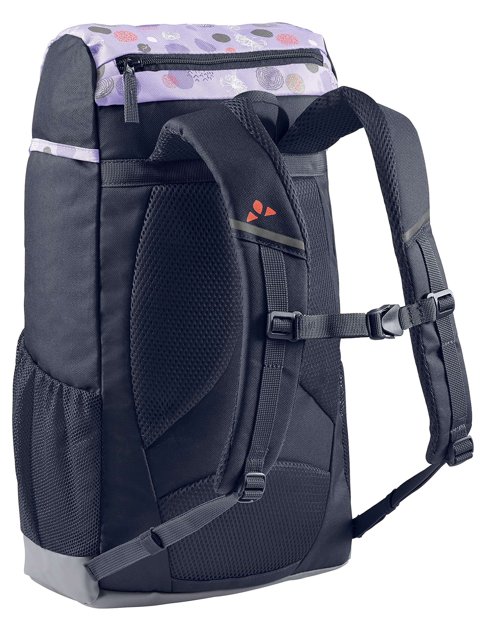 VAUDE Kinderrucksack Mädchen Puck 10L Wanderrucksack mit Regenhülle parrot green/eclipse