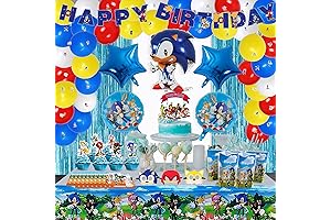 Supreme Sonic Decorations Party Supplies