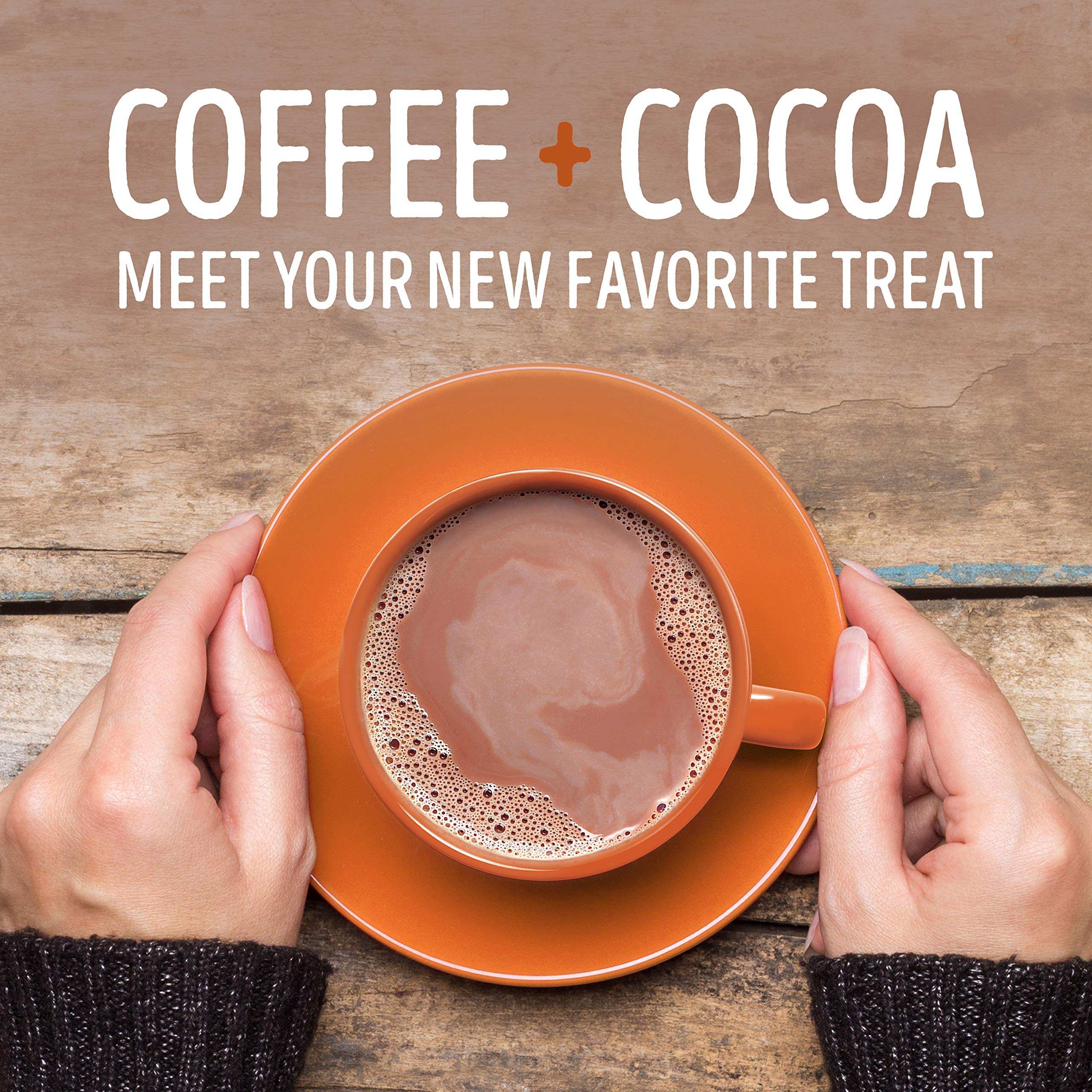 Swiss Miss Café Blends Caramel Macchiato Flavored Hot Cocoa Coffee Mix