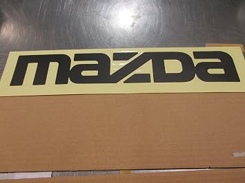 Mazda New B2000, B2200 & B2600 New OEM Dark Gray Tailgate Decal UC90-51-711 60