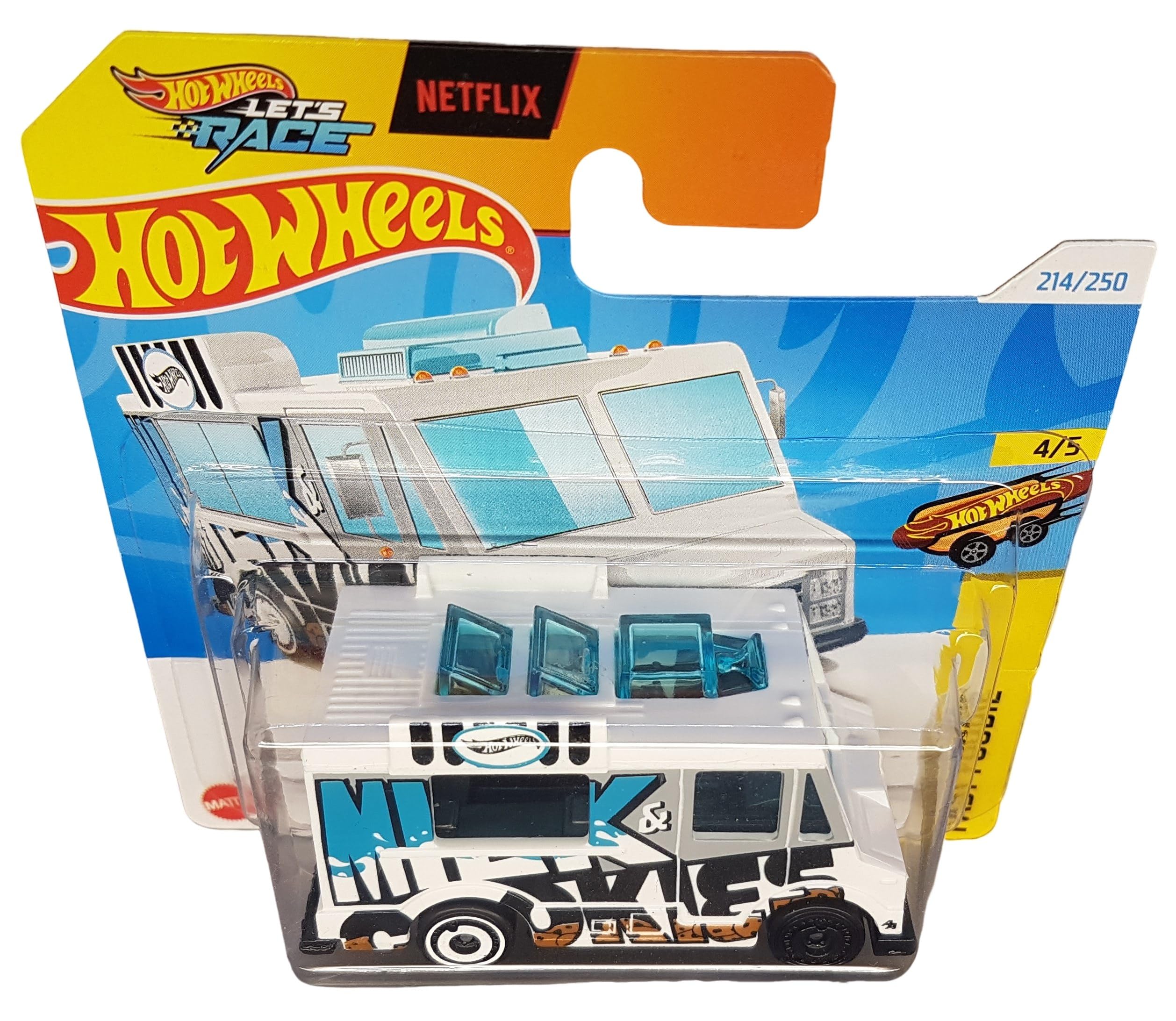 Hot Wheels - Quick Bite - Fast Foodie 4/5 - HTB48 - Short Card - Netflix Let's Race - Foodtruck - Mattel 2024-1:64 - Image 2