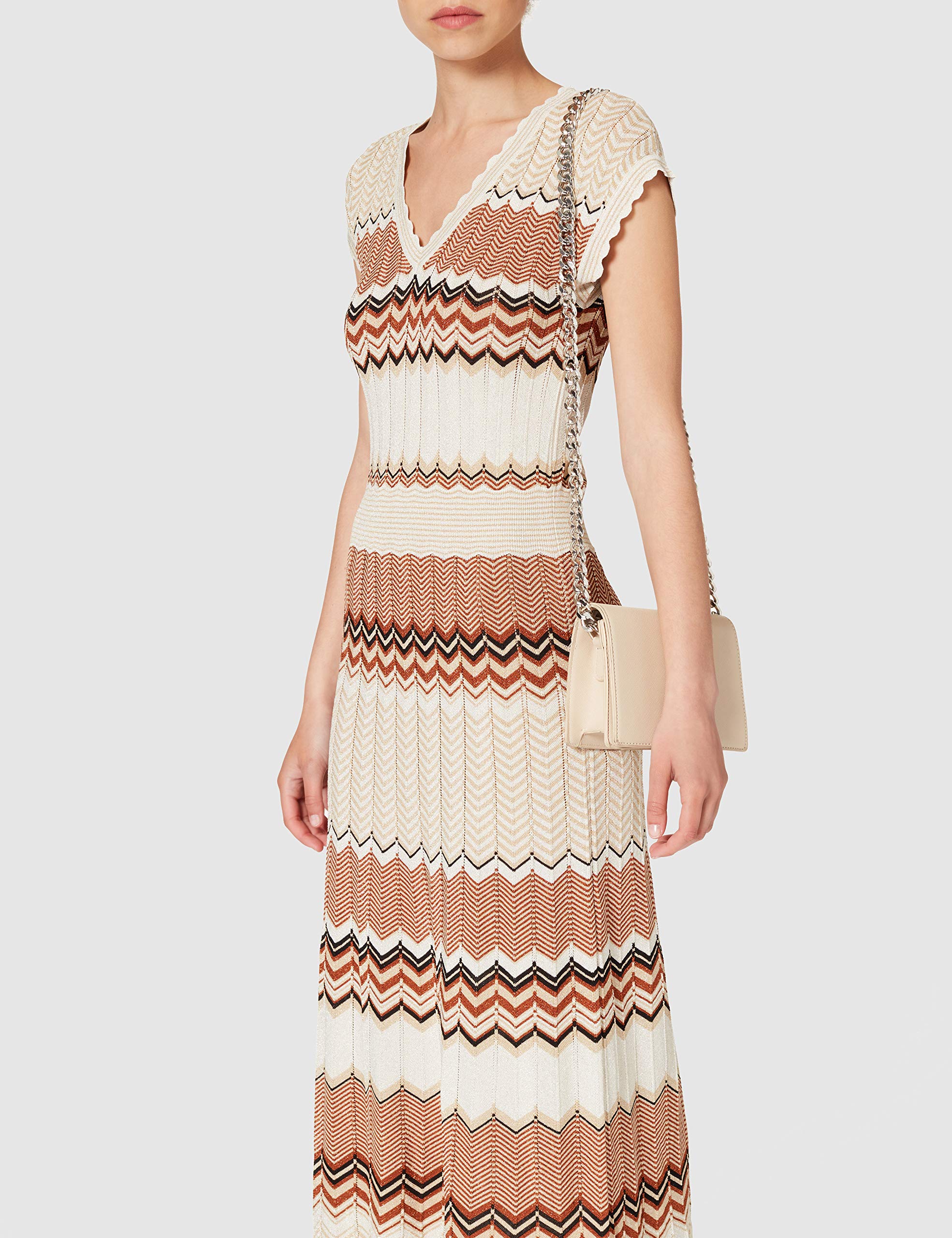 Morgan Sukienka rekreacyjna Kobiety Robe Rayures Jacquard Rmjini