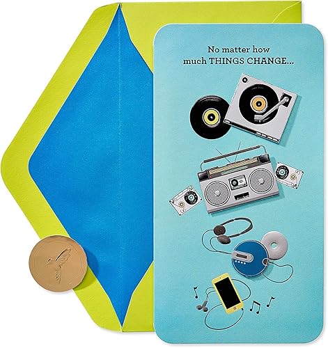 Papyrus Tarjeta de cumpleaños (Always Rock)