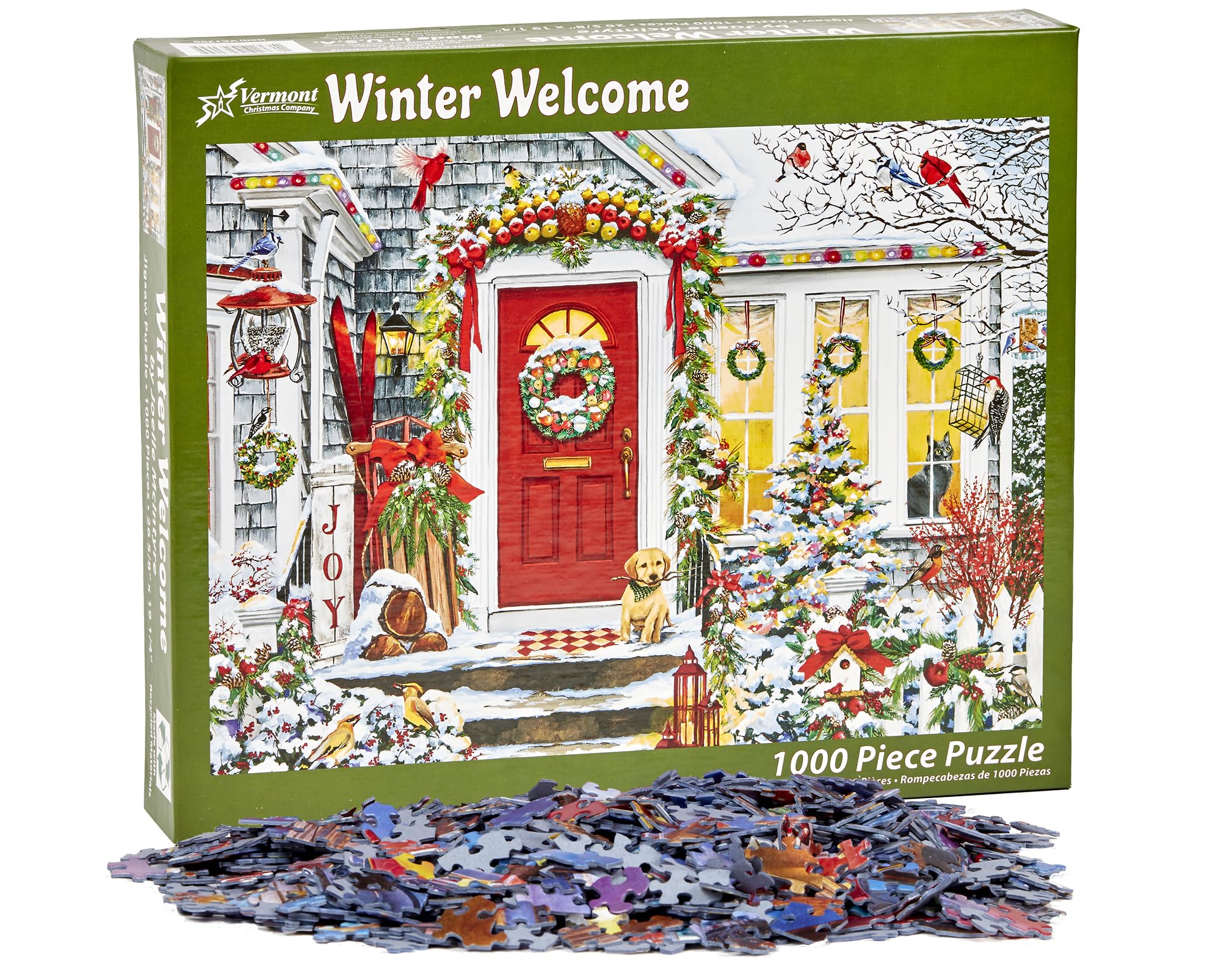 Amazon.com: Winter Welcome Jigsaw Puzzle 1000 Piece : Toys & Games