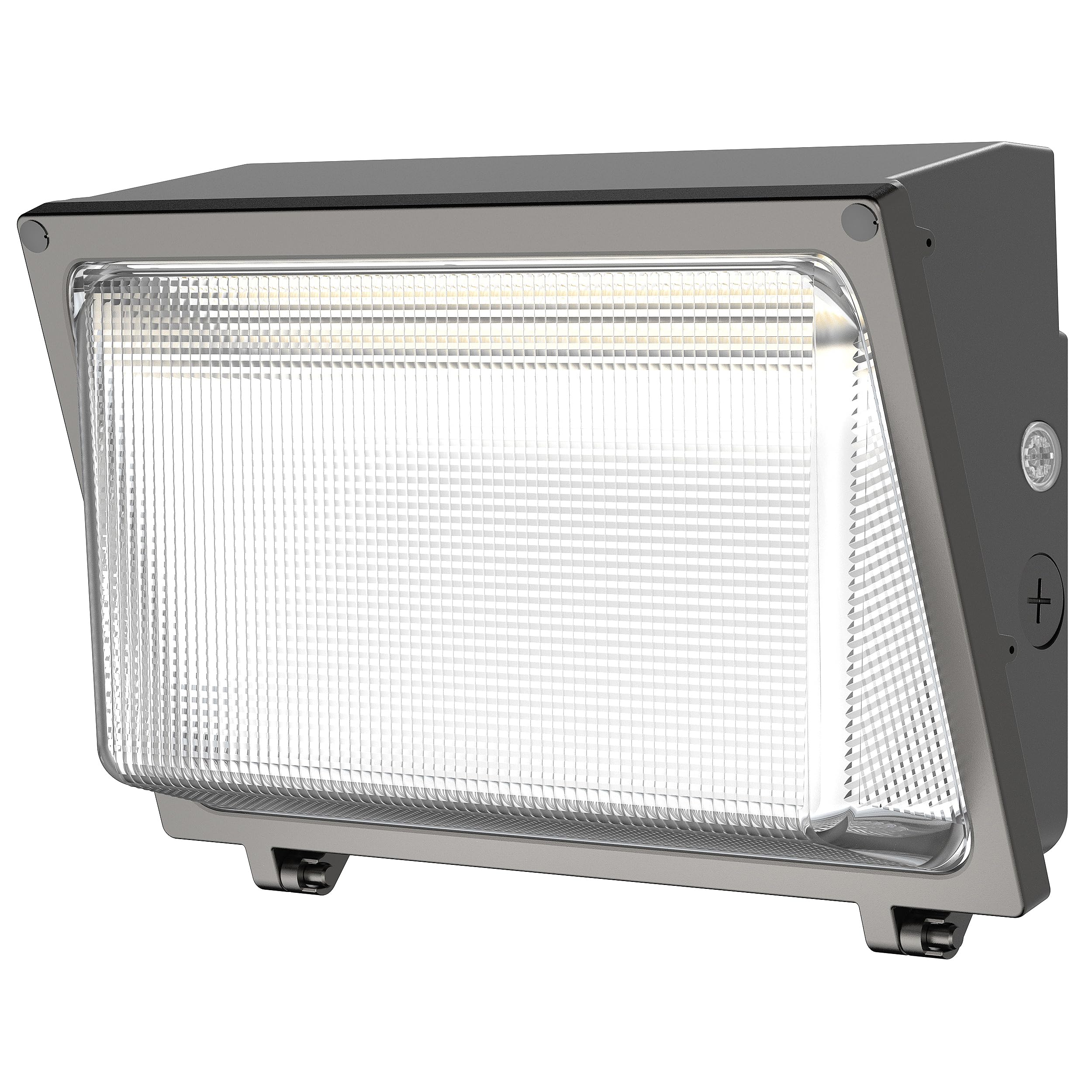 DI CLASSE 照明 HYPERLITE LED Wall Pack 120W: 18000lm Glass Lens Dusk to Dawn