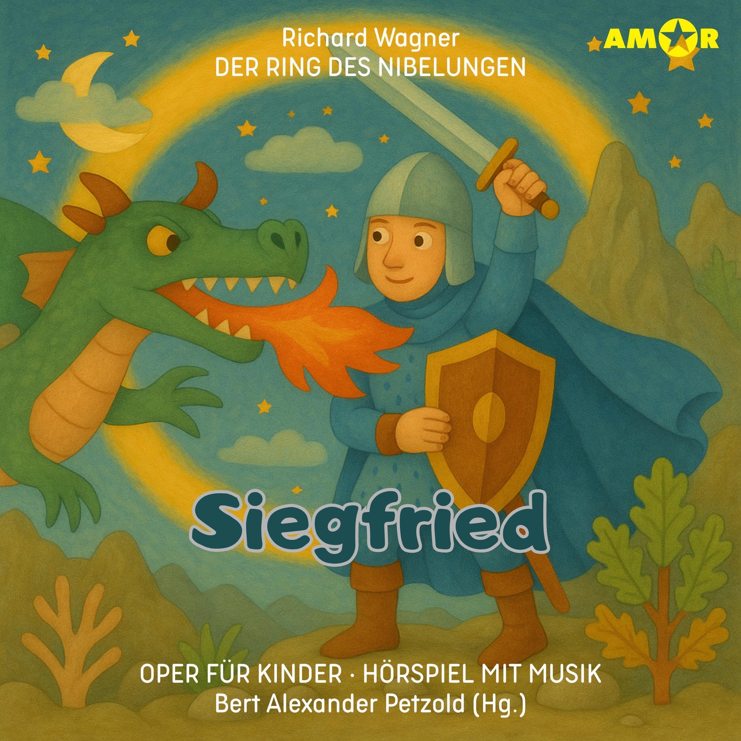Cover art for Siegfried: Der Ring des Nibelungen, Folge 3 - Oper für Kinder