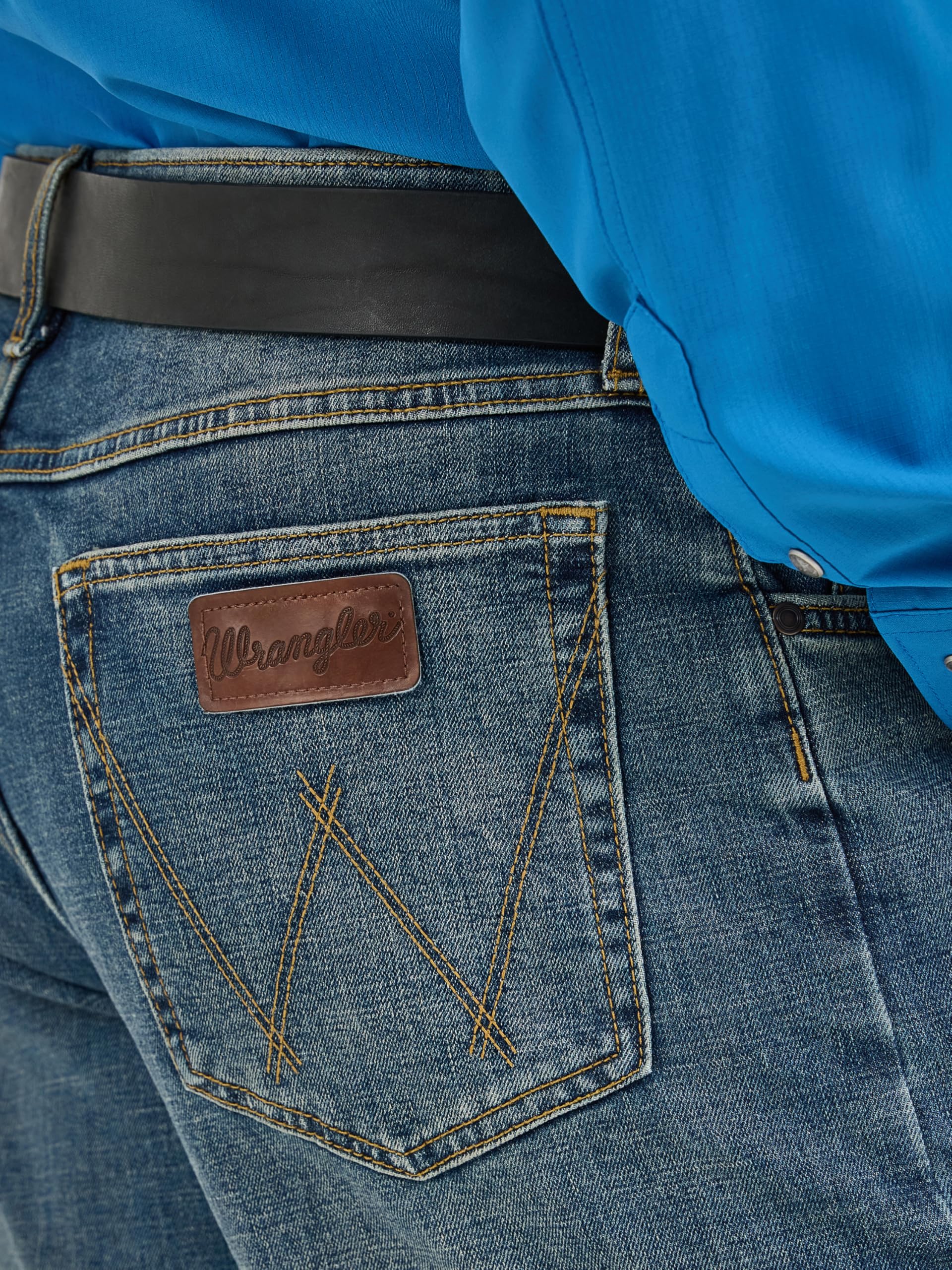 Wrangler Men's 20x Competition Active Flex Relaxed Fit Jean Jeans