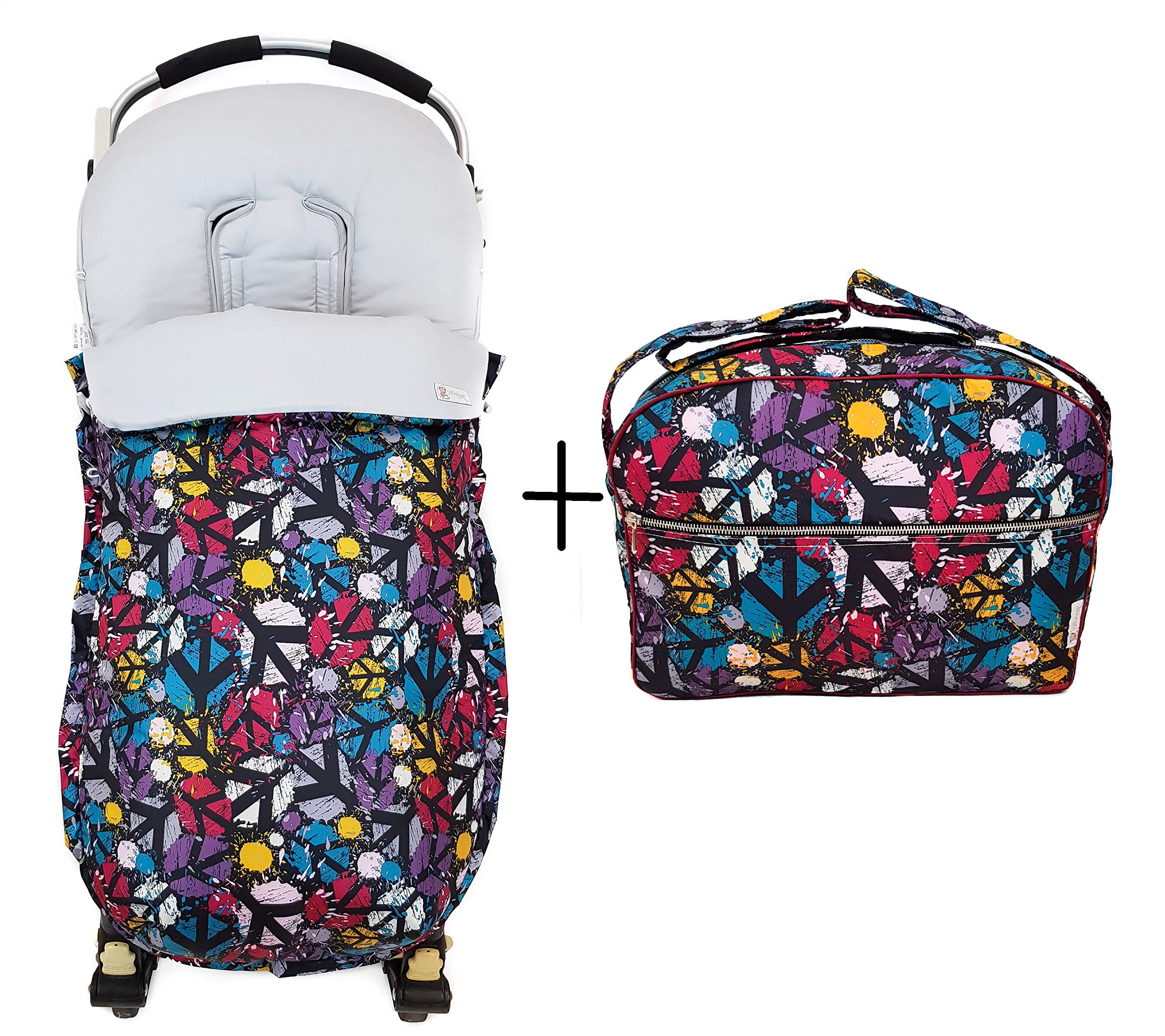 Conjunto Saco Silla Universal + Maxibolso. Varios modelos y colores disponibles (Revel ENTRETIEMPO)