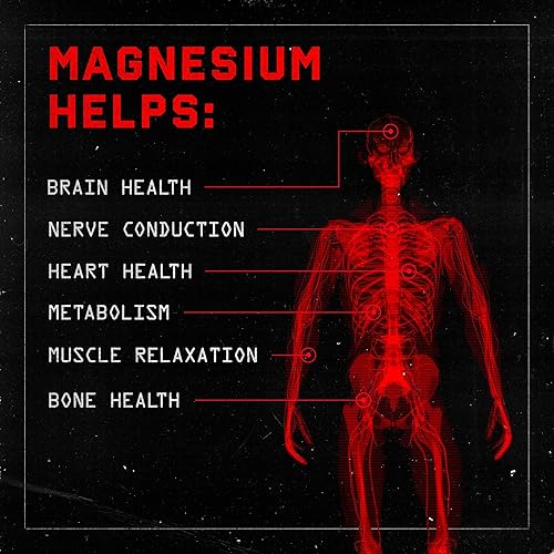 Miniatura 6 de Jocko Fuel Suplemento complejo de magnesio - Cápsulas de glicinato de magnesio, citrato y taurato Suplemento dietético para recuperación muscular y