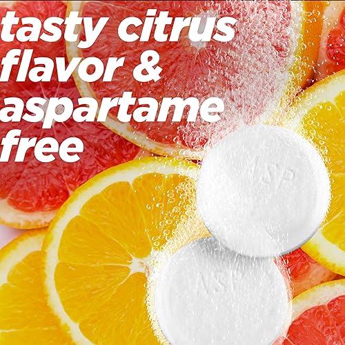 Miniatura 5 de ALKA-SELTZER PLUS Medicina para resfriado y gripe severa, Tabletas efervescentes cítricas, congestión nasal y sinusal, estornudos, nariz que gotea,