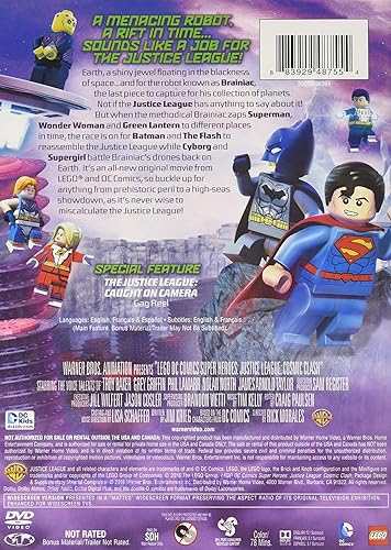 Miniatura 2 de LEGO DC Comics Super Heroes Justice League Cosmic Clash wFigurine (DVD wLEGO Batman $5 Movie Money)