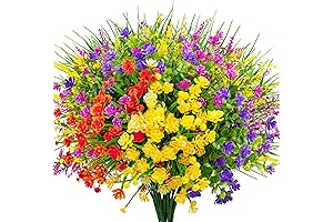 Artificial Flowers for Decoration - Ouddy Decor Plastic Plants