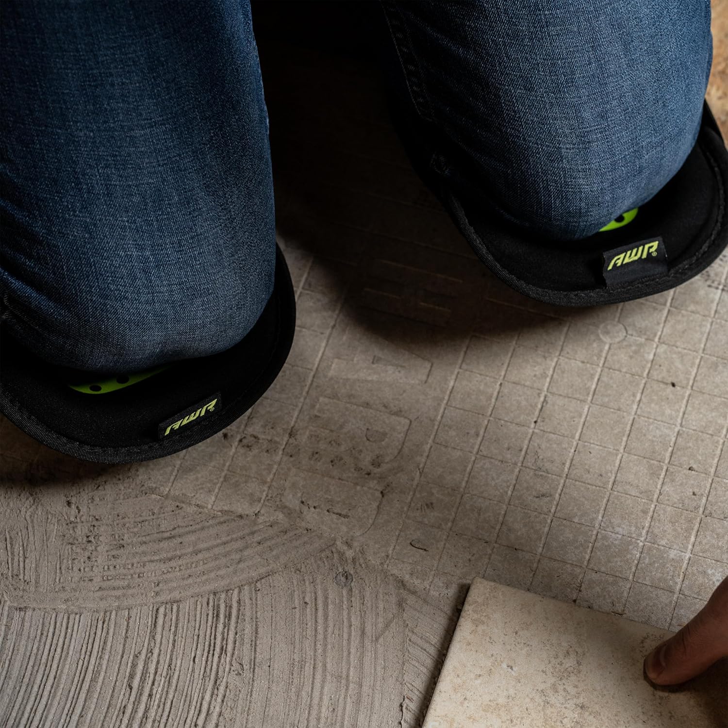 AWP Gel Pro Flooring Knee Pads | Gel/foam padding provides all-day comfort