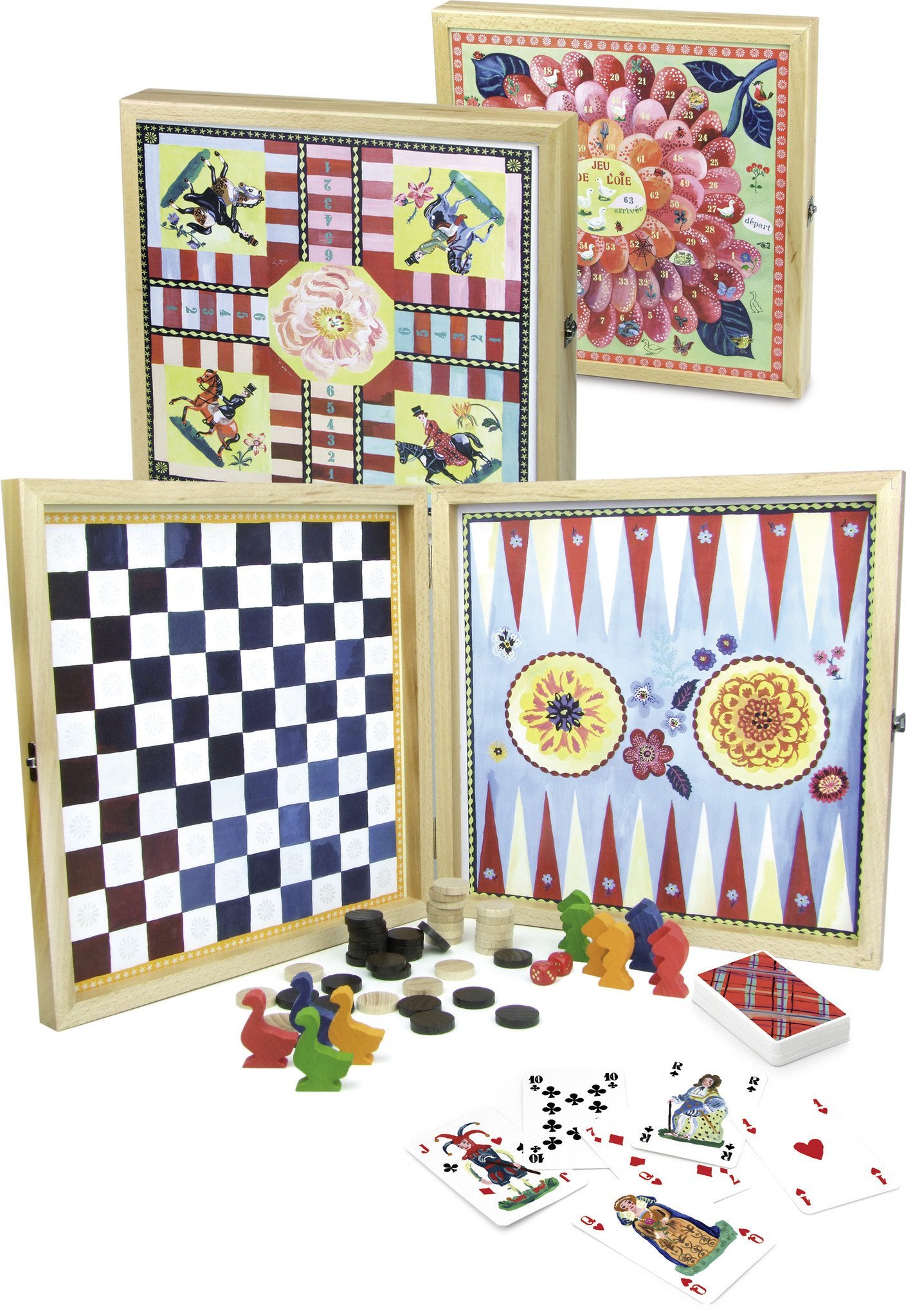 Vilac - 8635 - Jeu de Société - Coffret de Jeu Classique Nathalie Lété