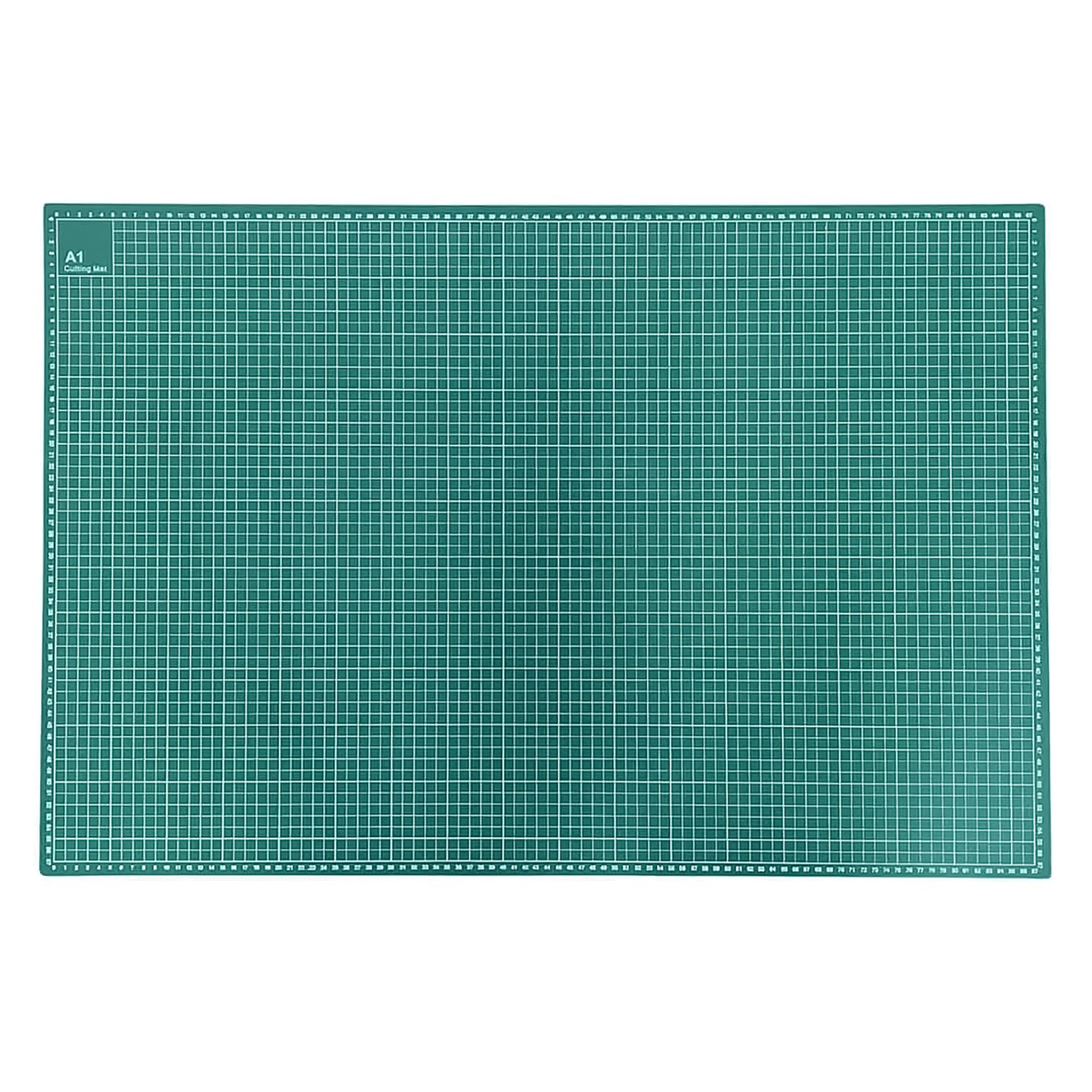 Garden Mile Green A1 Self Healing Cutting Mat - Large Heavy Duty Craft Cutting Board - Non-Slip Sewing Mat with Grid Lines - Versatile DIY & Model Making Supplies for Adults and Kids