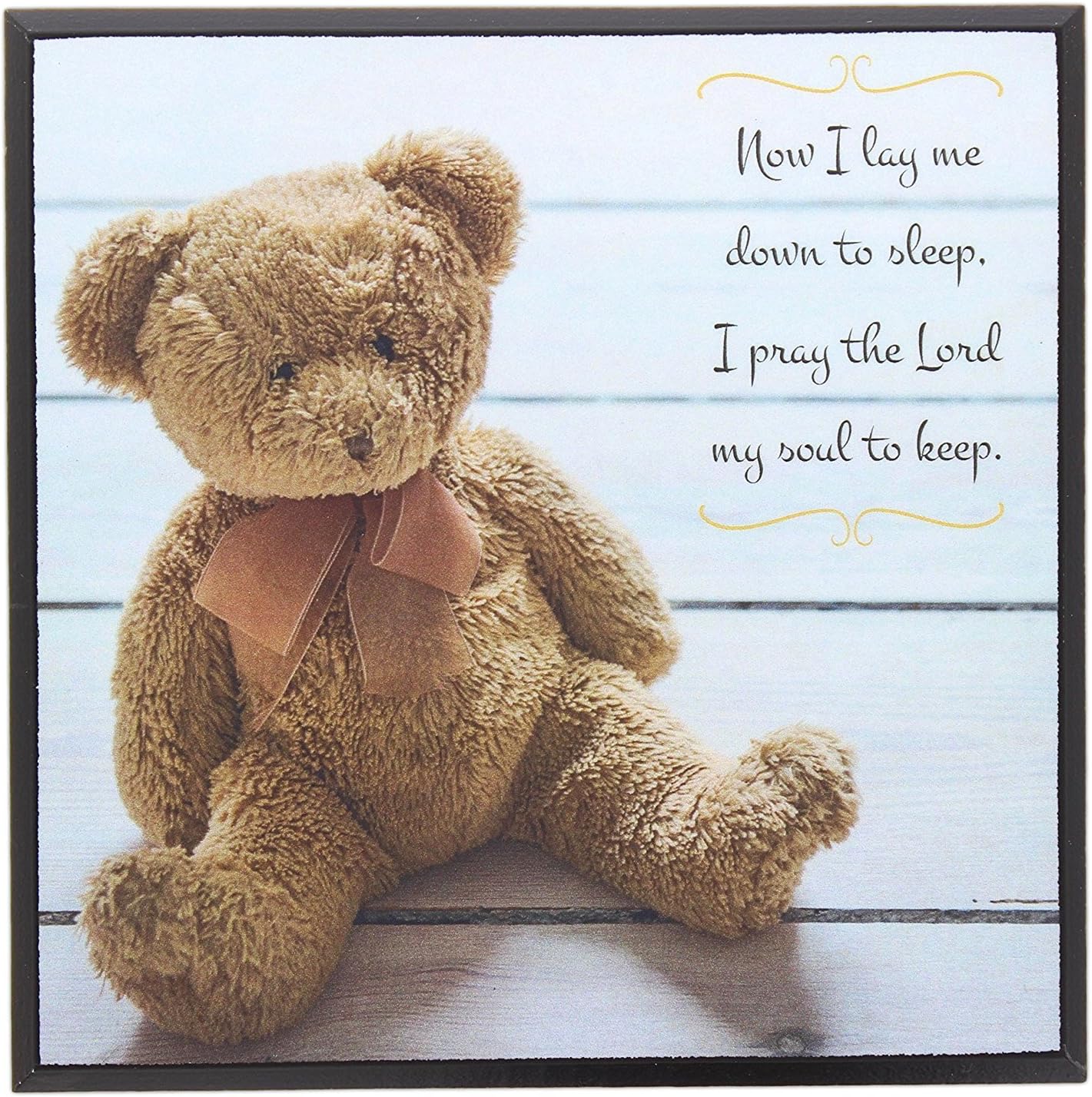 Home Decor (Now I Lay Me Down To Sleep, 6" X 6")