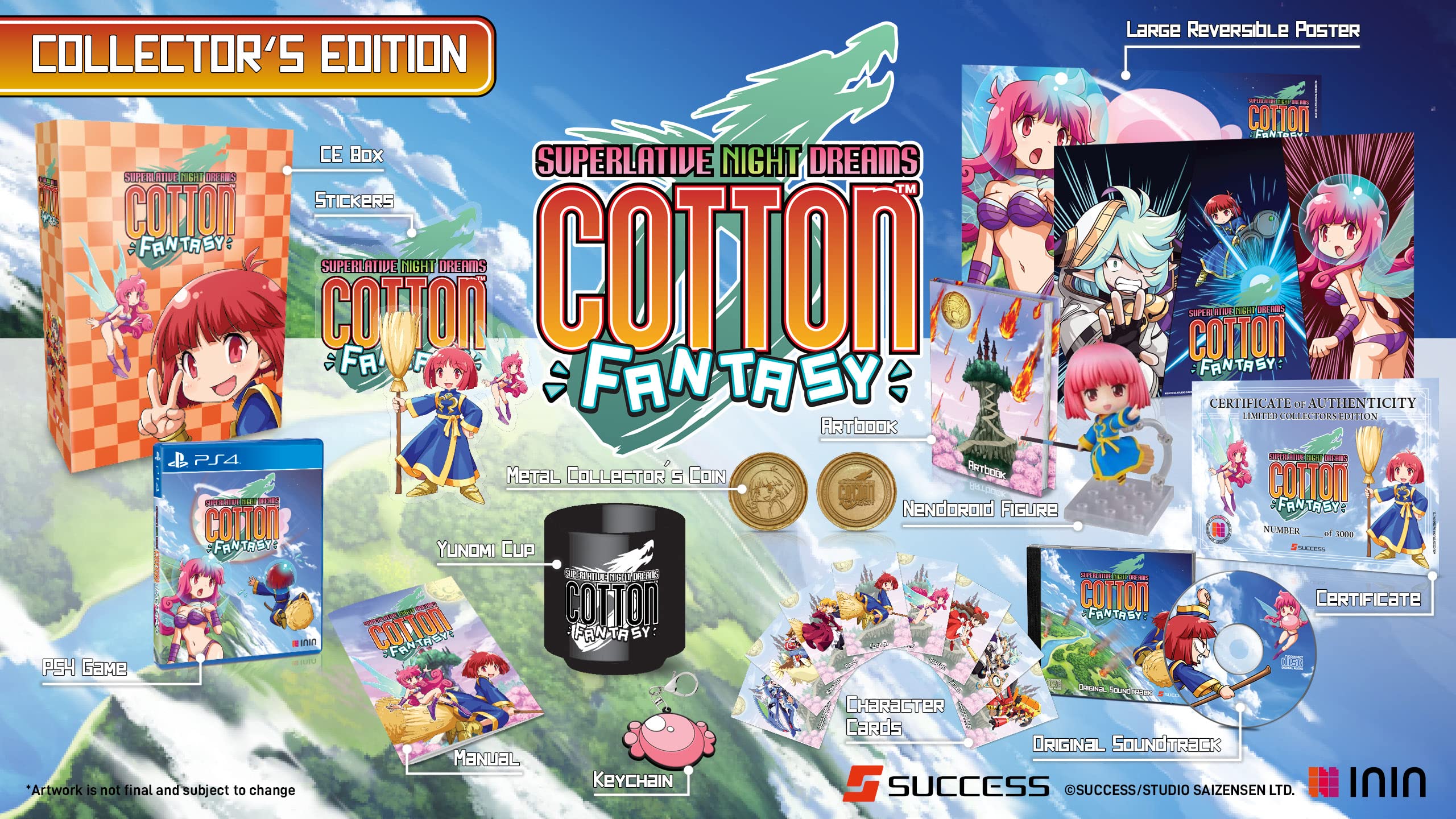 Cotton Fantasy Collector's Edition (PlayStation 4) - LIMITATO