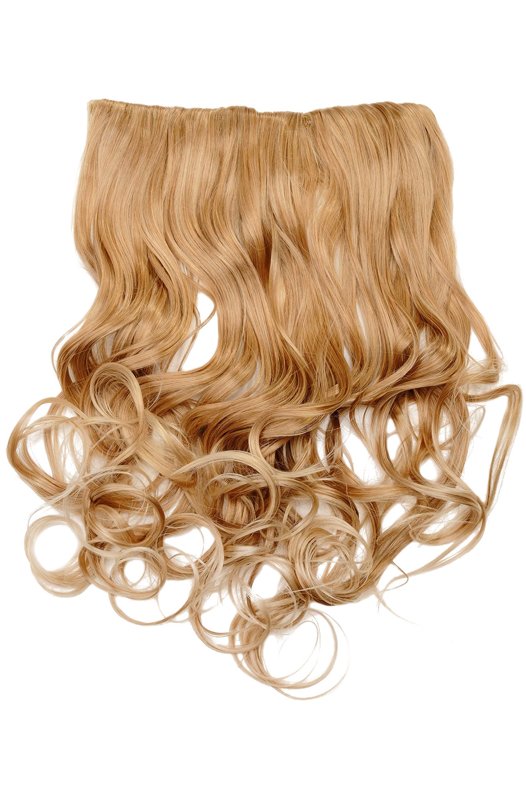 WIG ME UP Clip-In Haarverlängerung Haarverlängerung breit mit 5 Clips