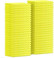 Vista 23 de Avalon Towels Microfiber Cleaning Cloths (Value Pack of 48) - Size 16 x 16 Inches, Highly Absorbent Cleaning Rags, Lint Free, Reusable and Washable