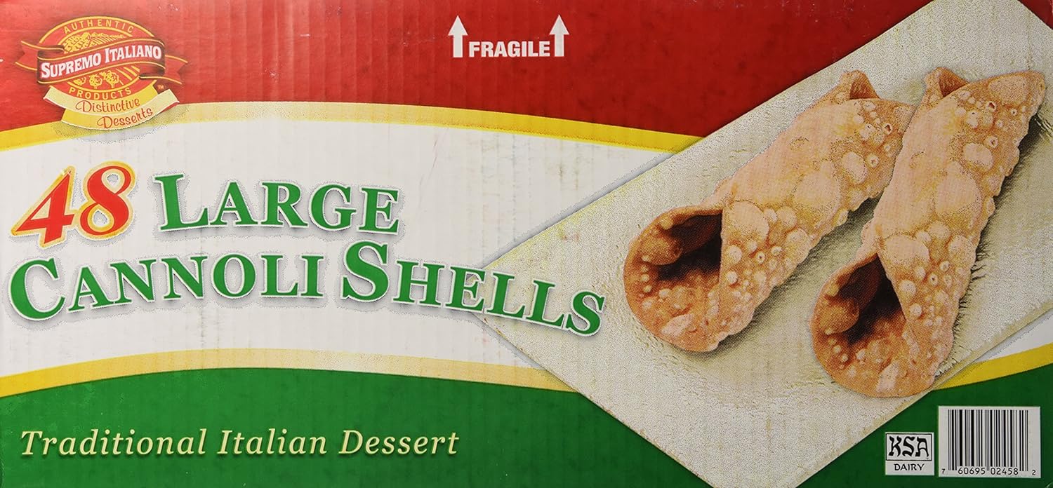 Supremo Italiano Cannoli Shells 48 Ct.