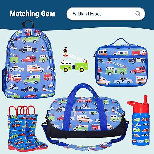 Miniatura 7 de Wildkin Funda de microfibra para siesta para niños, suave, duradera y se adapta a alfombrillas de vinilo de 1.5 pulgadas (héroes)