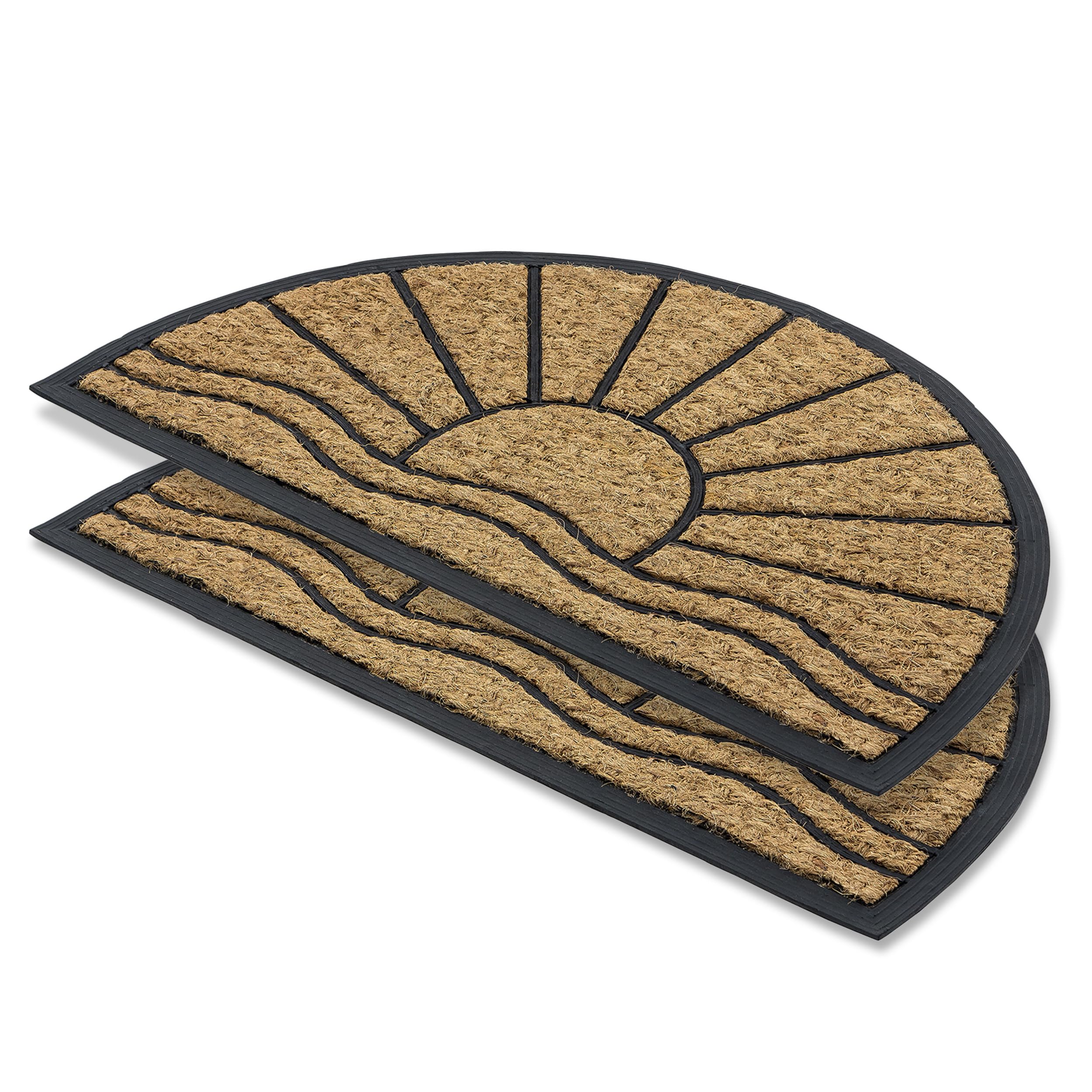Tapis d'entrée en caoutchouc contre les sols glissants et sales