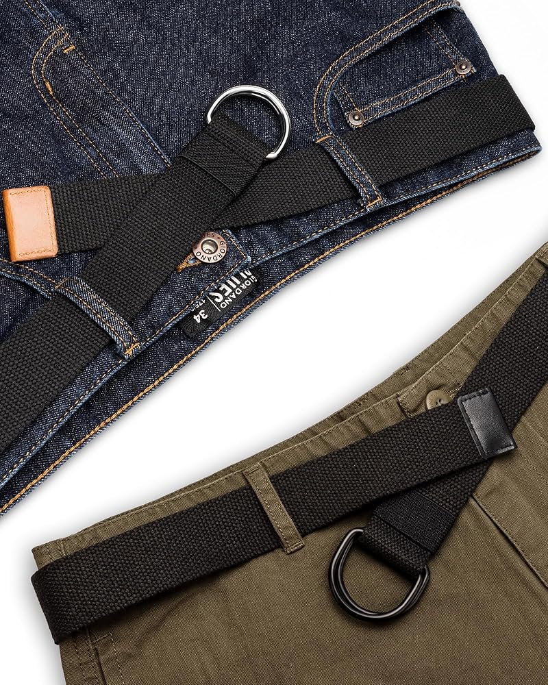 【新品未開封】W double nylon belt ovy Bison Designs 38MM Heavy Duty Nylon Web Belt w/ V-Ring
