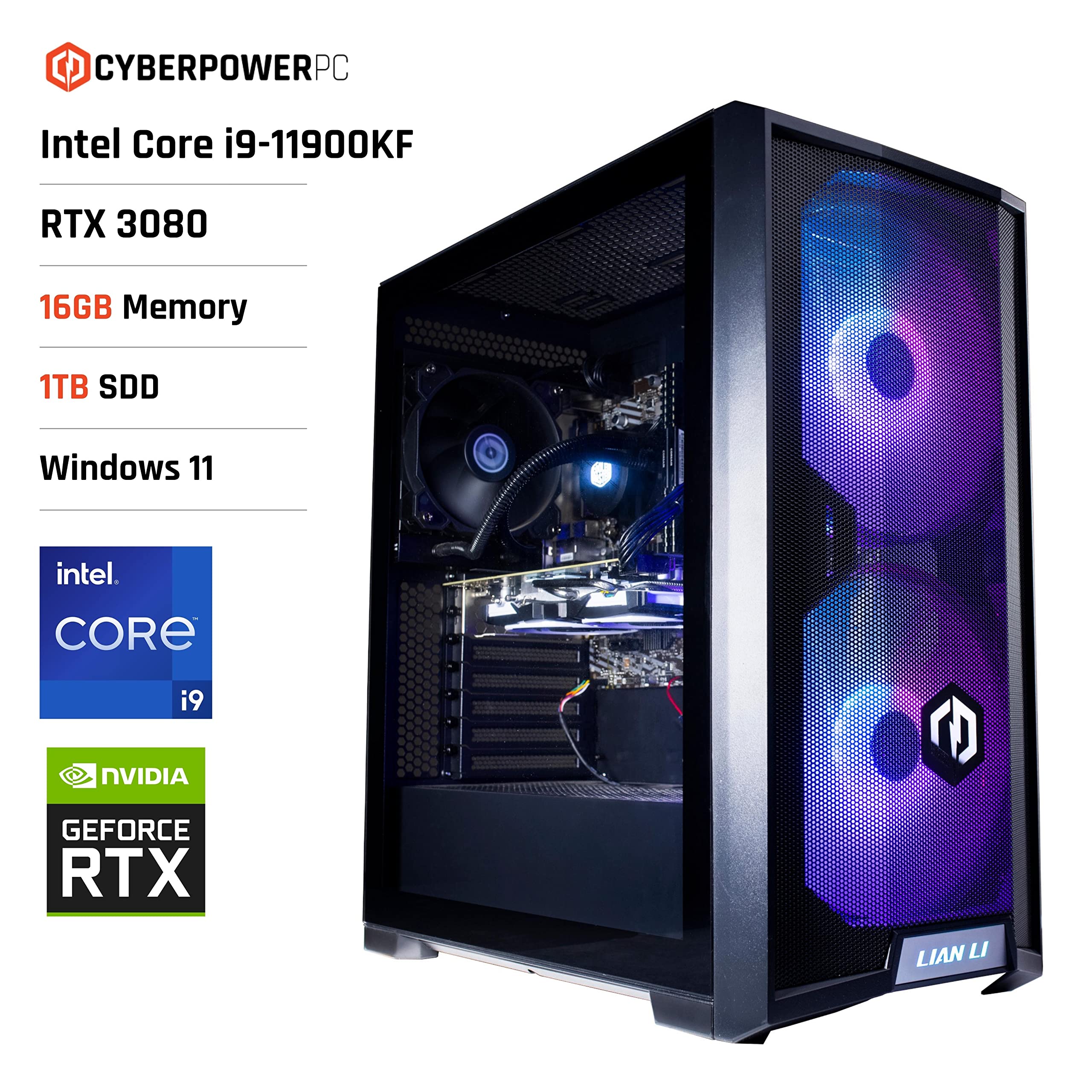 PC Fisso Potente Intel Core I9-11900KF - 32GB RAM - SSD 1TB - Scheda Video Quadro RTX A1000 8GB - Windows 11 Pro - 3
