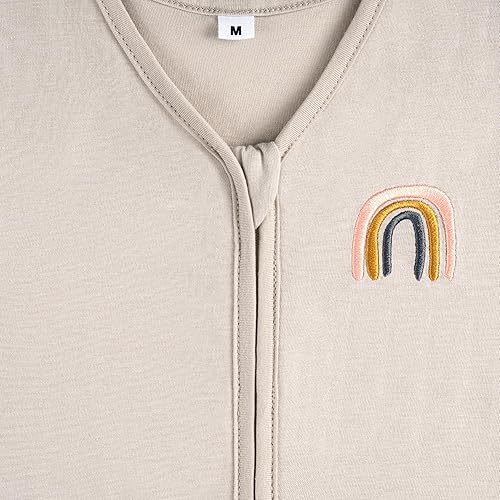 Miniatura 5 de TILLYOU Saco de dormir - Juego de 1 manta de algodón para bebé, SMLXL, Desnudo