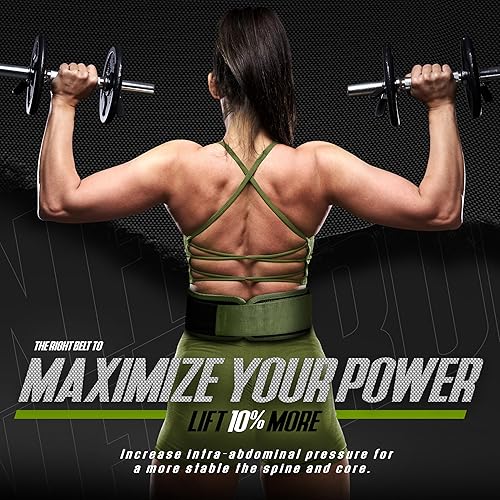 Miniatura 8 de DXM SPORTS Cinturón de levantamiento de pesas con autobloqueo, para hombres y mujeres, gimnasio, entrenamiento de fuerza, levantamiento de pesas,