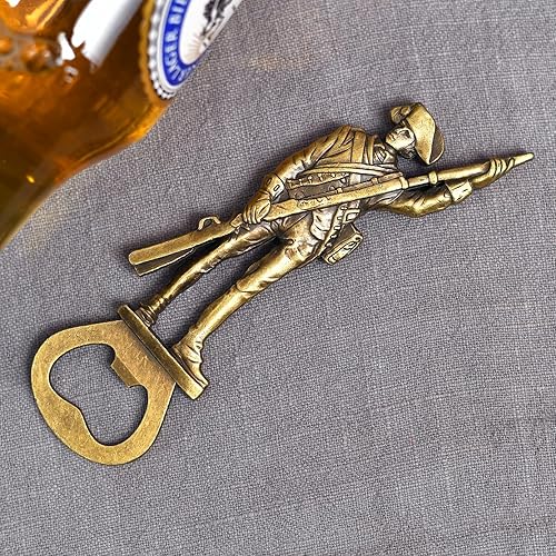 Miniatura 3 de Soldado abridor de botellas de cerveza, abridor de botellas fresco para herramienta de bar, removedor de tapas de soda y cerveza, artilugio fresco y
