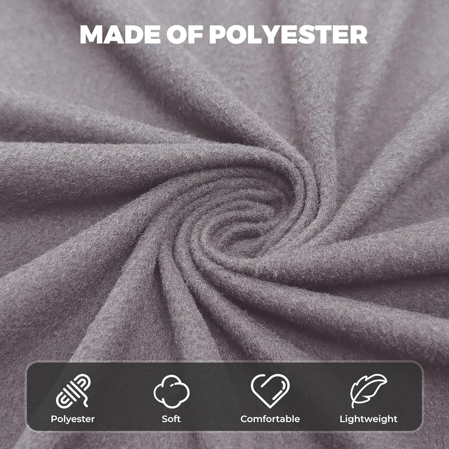 Vulcanodon Mens Button Down Pajama Set, Soft Classic Lapel Sleepwear Flannel Long Sleeve Pajama Set for Men - Image 3