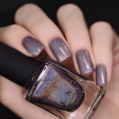 Miniatura 2185 de ILNP Madison Ave Esmalte de uñas holográfico metálico rosa antiguo