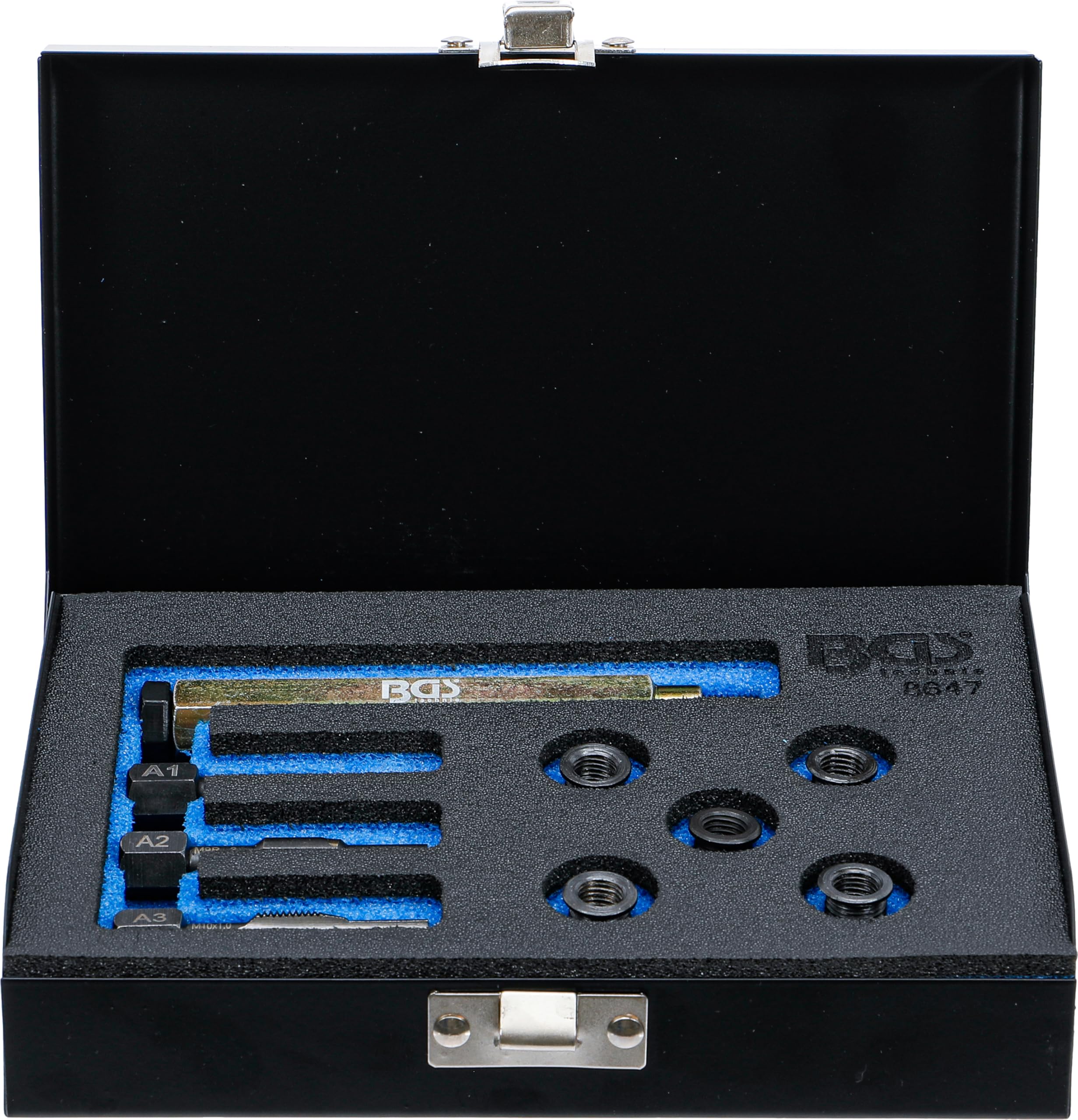 BGS 8647 | Kit di riparazione per filetti sedi candelette | M8 x 1,0