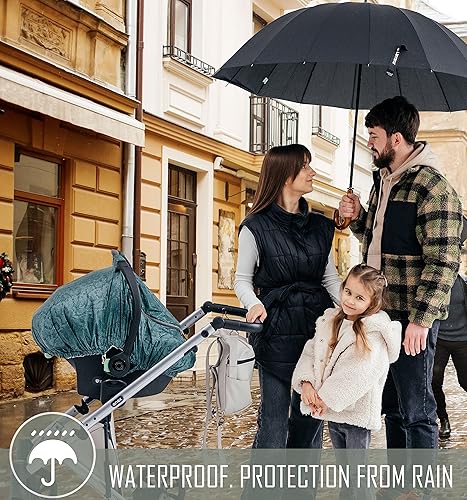 Miniatura 6 de Fundas de asiento de automóvil de ajuste universal para bebés - Funda impermeable para asiento de automóvil para bebés y bebés con bolsa de