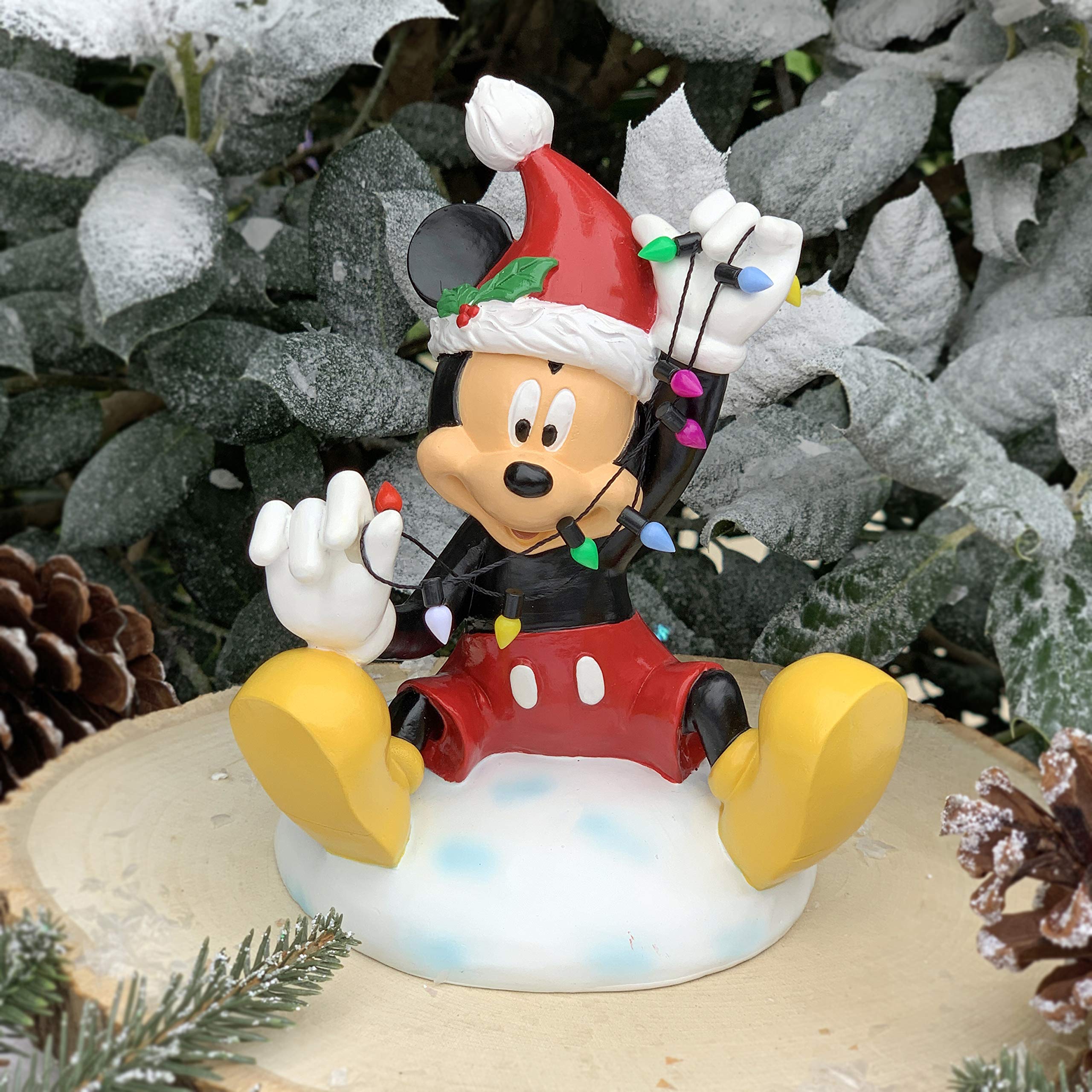 Adornos Navideños De Mickey Para El Jardín Amazon.com: Gemmy Mickey