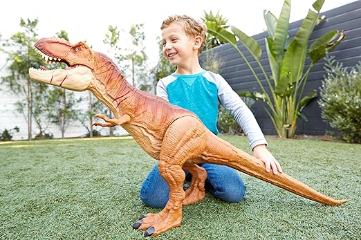 Amazon Com Jurassic World Battle Damage Roarin Super Colossal Tyrannosaurus Rex Figure Toys Games Amazon Com Jurassic World Battle Damage Roarin Super Colossal Tyrannosaurus Rex Figure Toys Games
