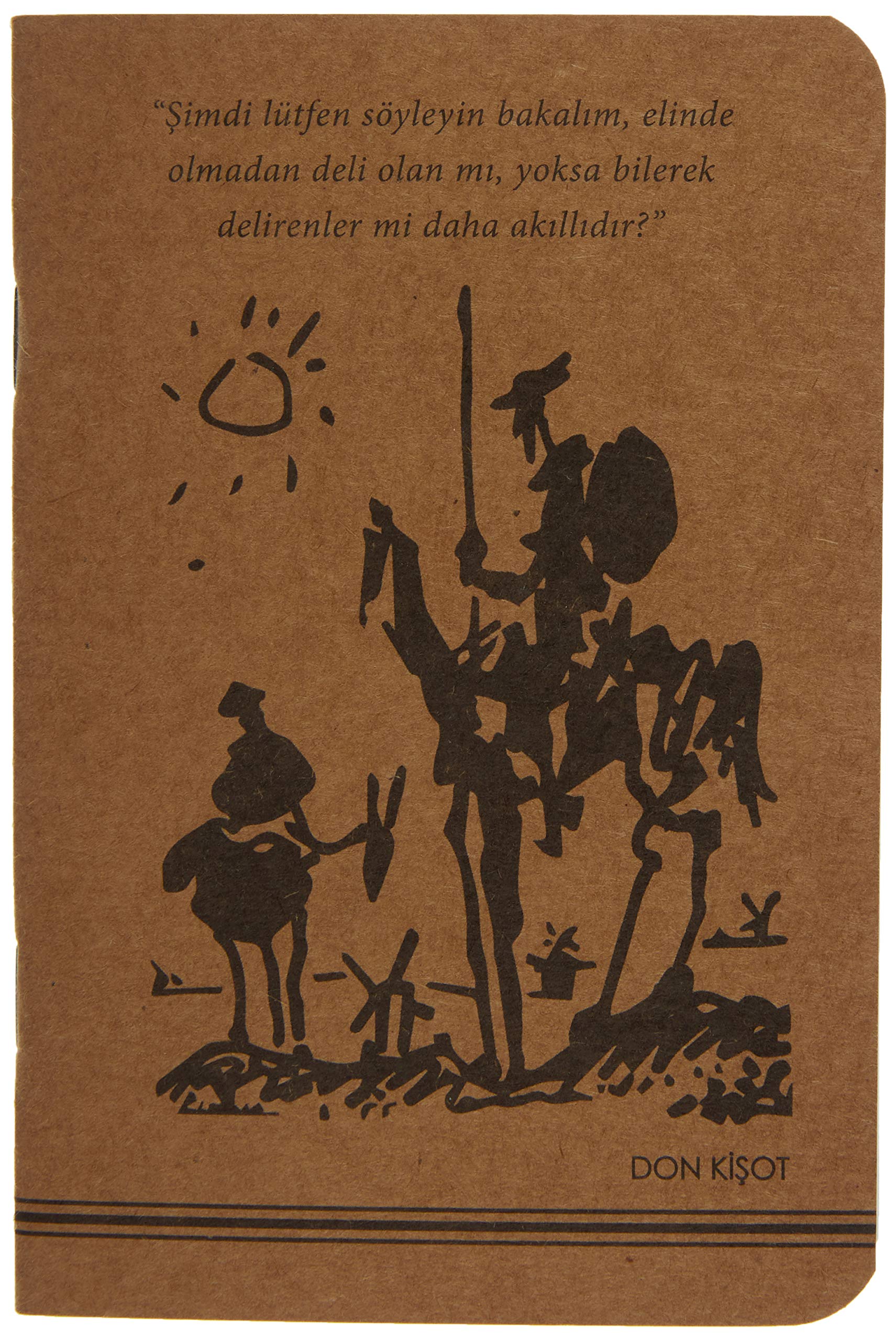 Don Kişot Kraft Defter