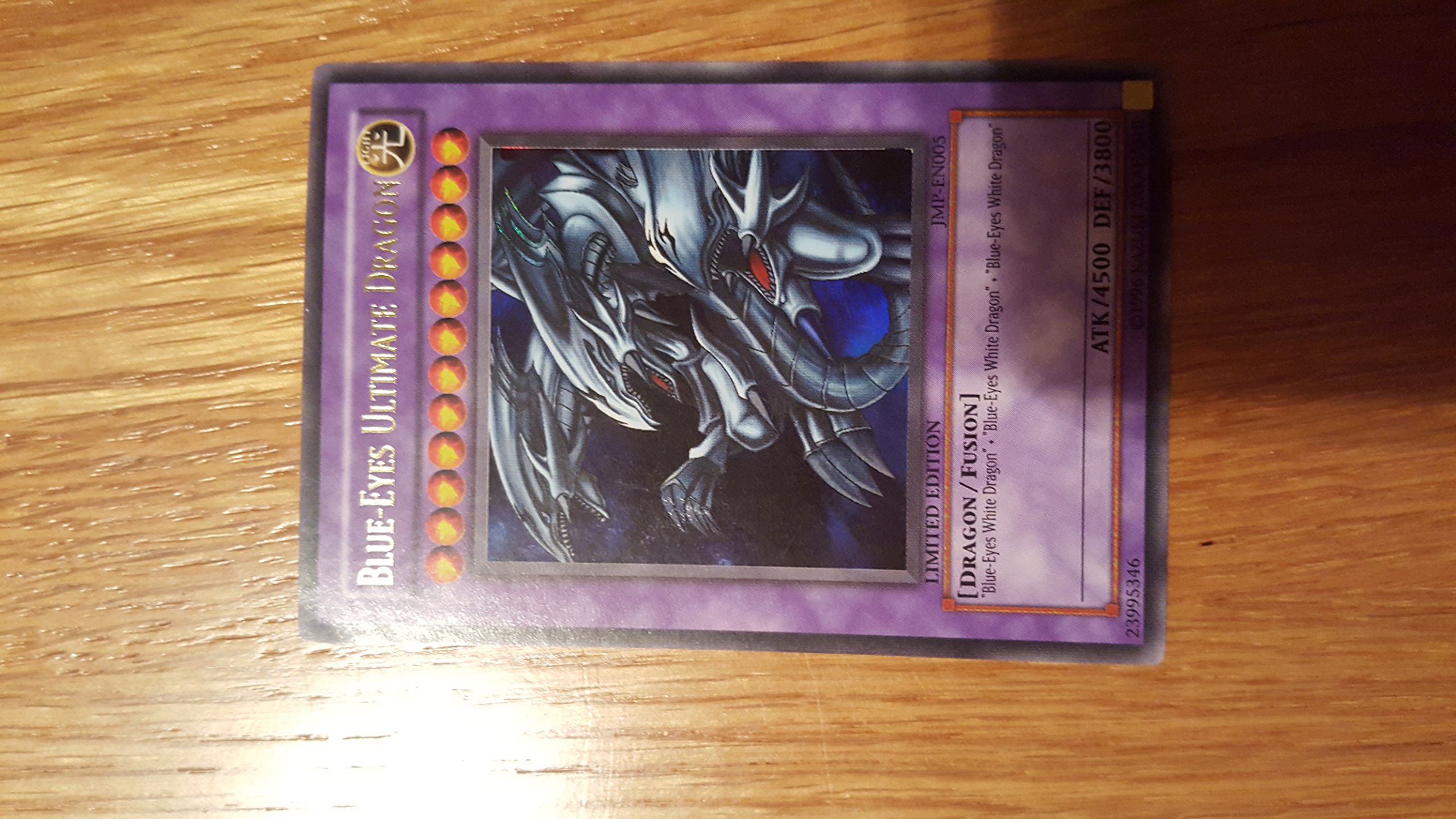 Amazon.com: Yu-Gi-Oh! - Blue Eyes Ultimate Dragon JMP-EN005 Promo