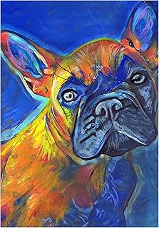 French Bulldog Wall Art, Frenchie decor, French Bull, Gift for Frenchie Owner, French Bulldog Artwork, French Bulldog Modern Art Print, Wall Hanging French Bulldog Mum Decor (a3)