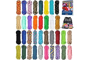 36-Color Paracord 10ft Combo Kit: Unleash Your Creativity