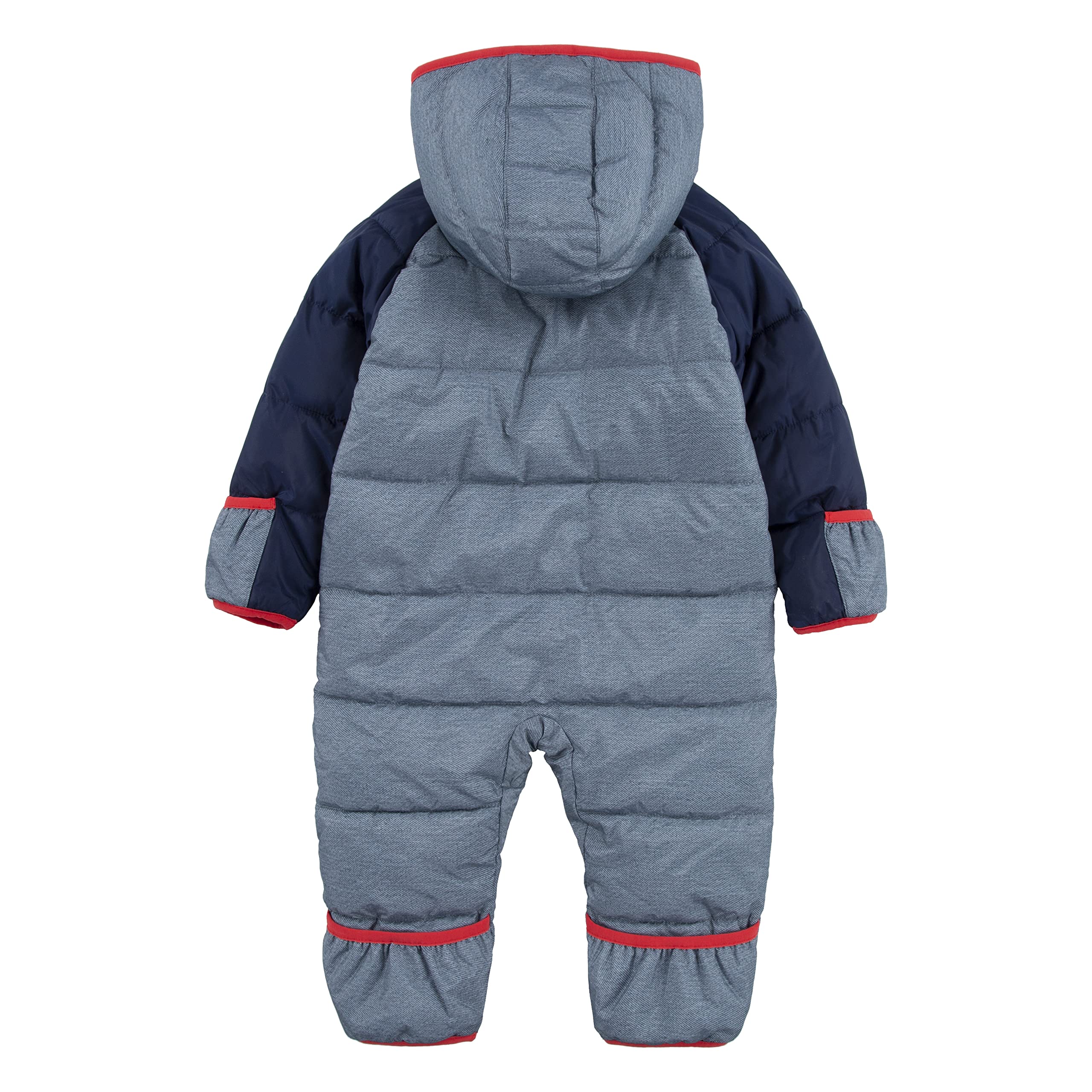 Levi's Kids Baby Boys' LVN Snowsuit 6EF977 Outerwear, Naval Academy, 24 Months