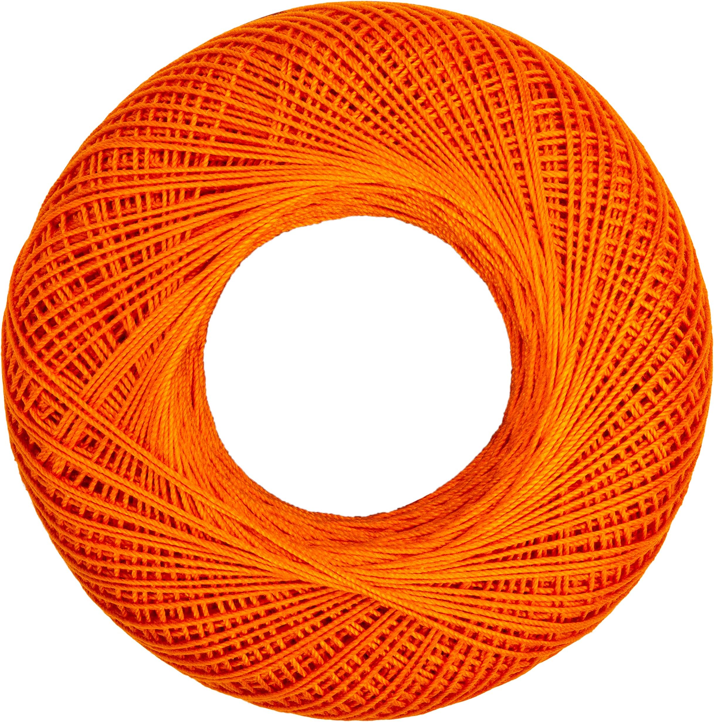 Coats Crochet Classic Crochet Thread, Pumpkin