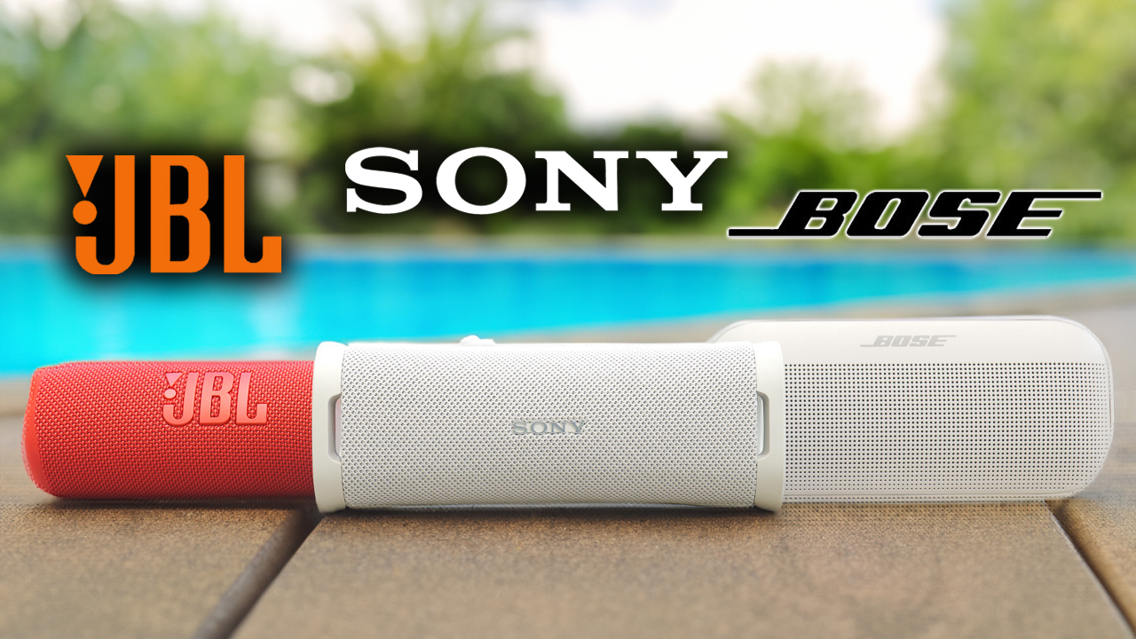BOSE Soundlink / JBL Flip and othersジャンク Watch Sony ULT Field 1 VS JBL Flip 6 VS Bose Soundlink Flex on